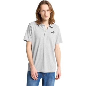 Puma Mens Essentials All in Polo (Available in Big & Tall)(Light Gray Heather)