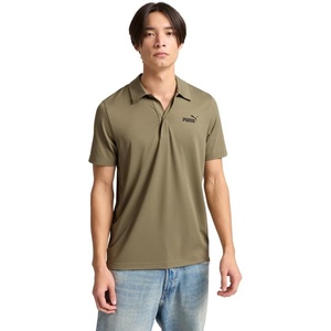 Puma Mens Essentials All in Polo (Available in Big & Tall)(Velvet Moss Ss25)