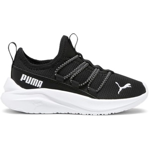 Puma Unisex-Child One4all Slip on(Black/White)