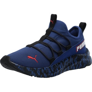 Puma Unisex-Child One4all Slip on(Blue)