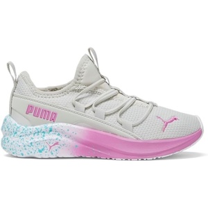Puma Unisex-Child One4all Slip on(Glacial Gray/Mauve Pop)
