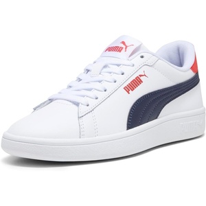 Puma Unisex-Child Smash Shoes(White)