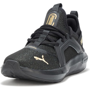 Puma Unisex-Child Softride Enzo Shoes(Black)