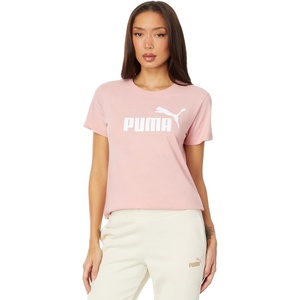 Puma Womens Essentials All Over Print TeeT-Shirt(Bridal Rose-puma White)
