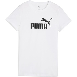 Puma Womens Essentials All Over Print TeeT-Shirt(White Ah25)