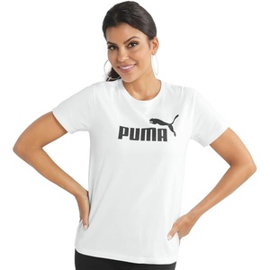 Puma Womens Essentials All Over Print TeeT-Shirt(White Ss25)